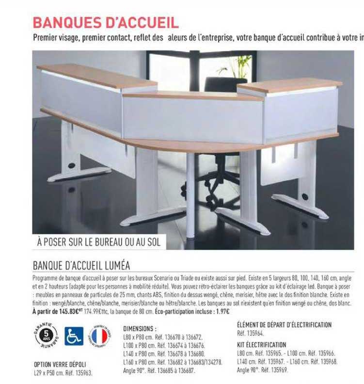 banque d'acceuil luméa