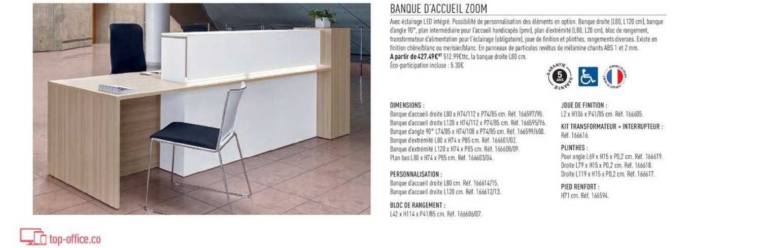 banque d'accueil zoom