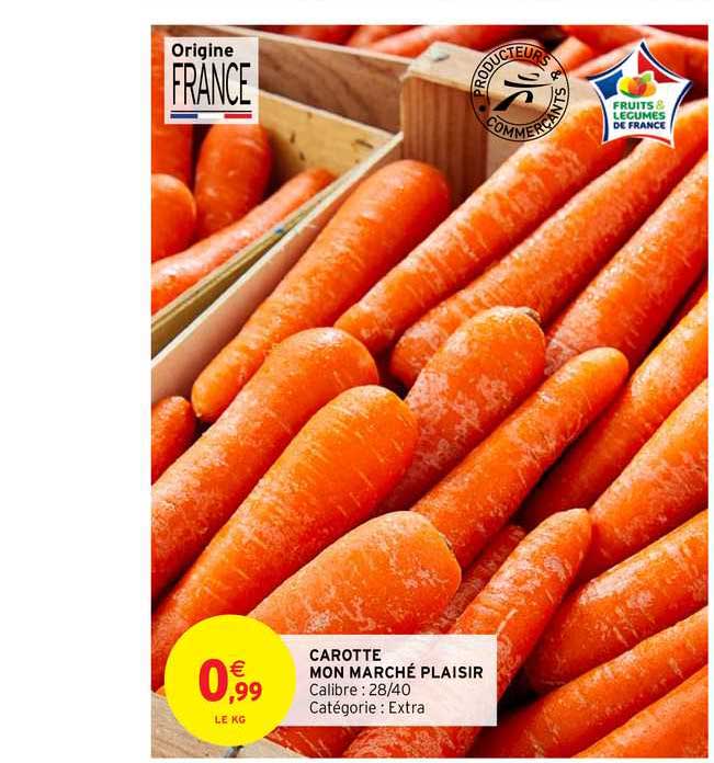 carotte mon marché plaisir