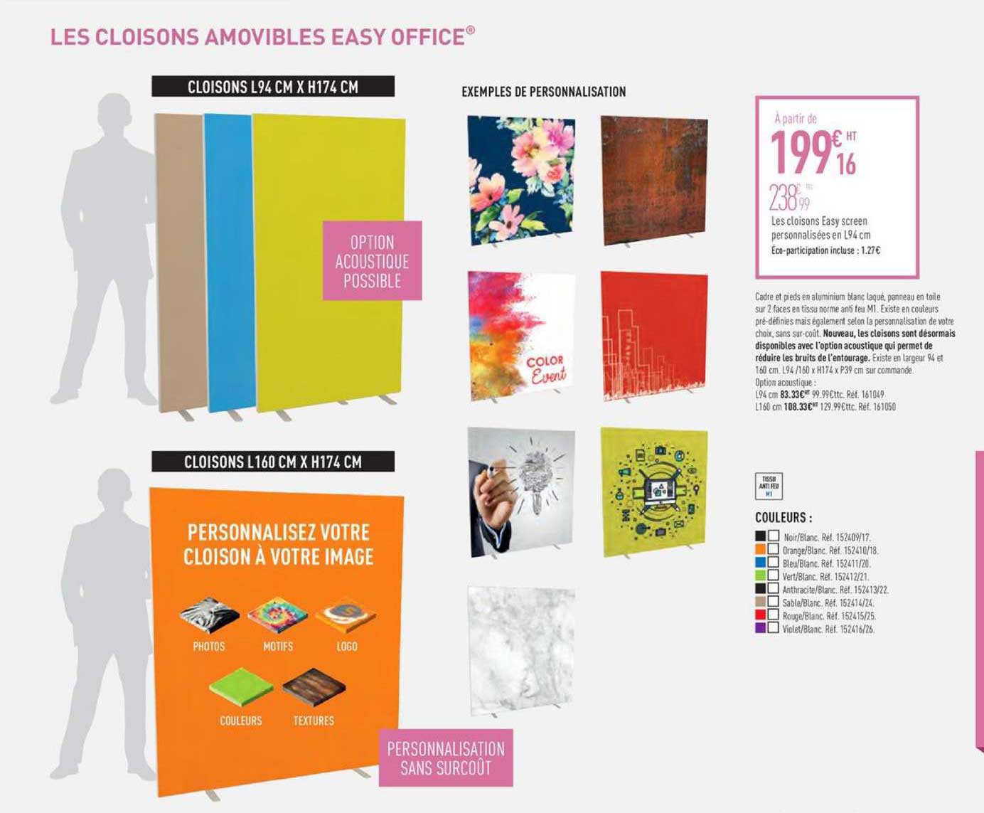 cloisons amovibles easy office