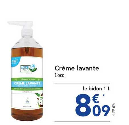 crème lavante