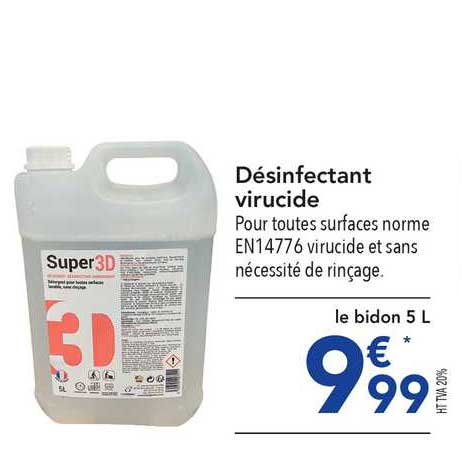 désinfectant virucide