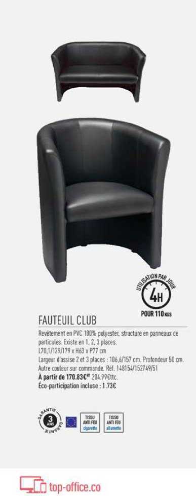 Fauteuil Club