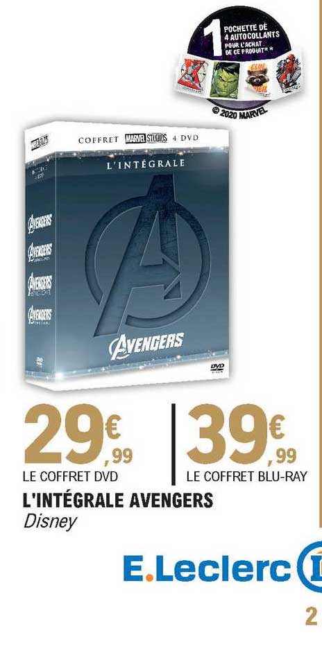 l'intégrale avengers disney