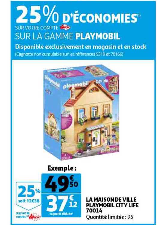 la maison de ville playmobil city life 70014