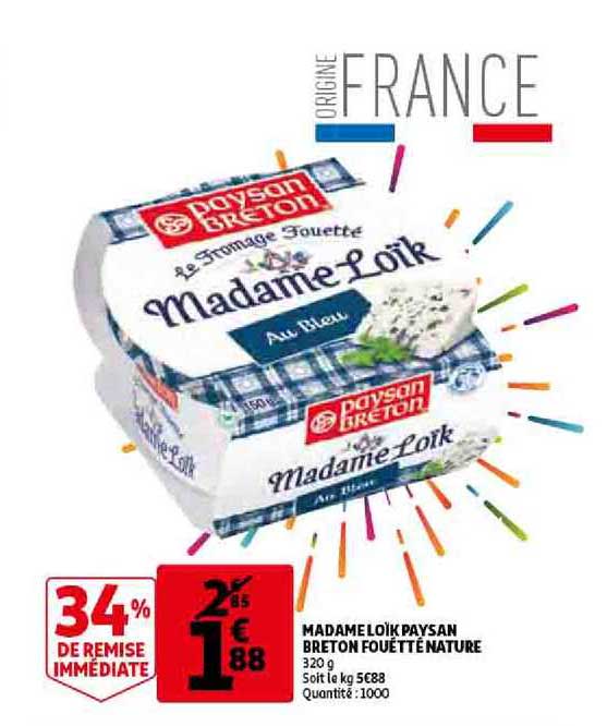 Madame Loik Paysan Breton Fouetté Nature 34% De Remise Immédiate