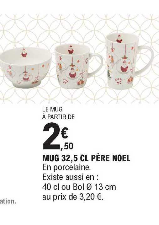 mug 32.5 cl père noël