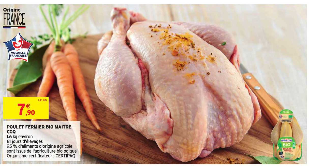 poulet fermier bio maître coq