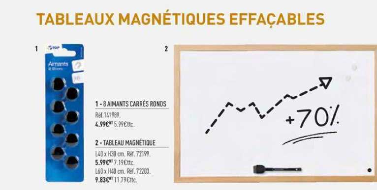 tableaux magnétiques effaçables