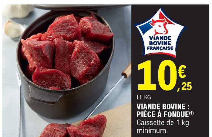 Viande Bovine Pièce à Fondue