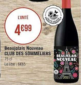 beaujolais nouveau club des sommeliers
