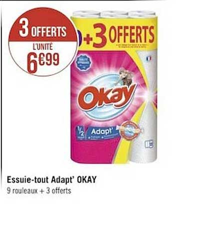 essuie-tout adapt' okay
