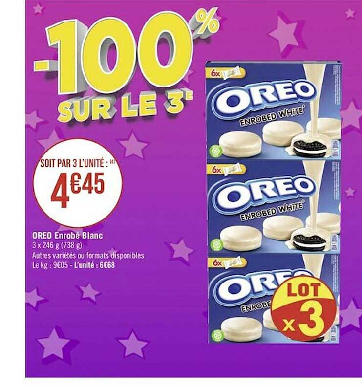 oreo enrobé blanc