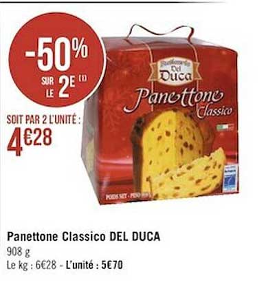 panettone classico del duca