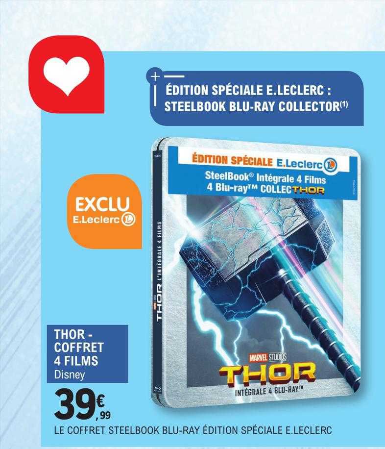 Thor - Coffret 4 Films Disney