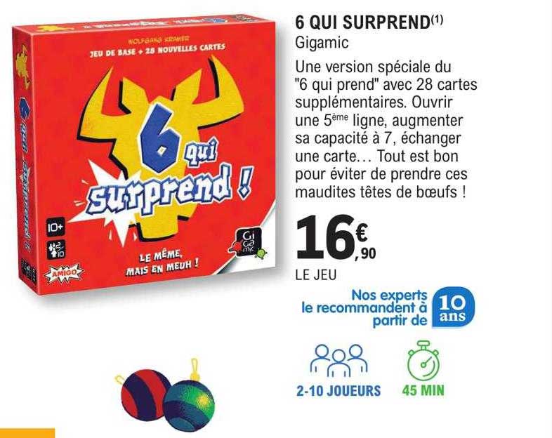 6 qui surprend gigamic