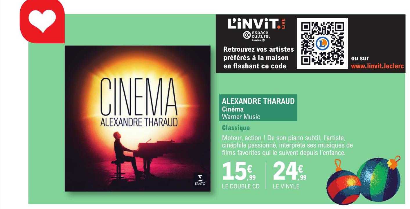 alexandre tharaud - cinéma