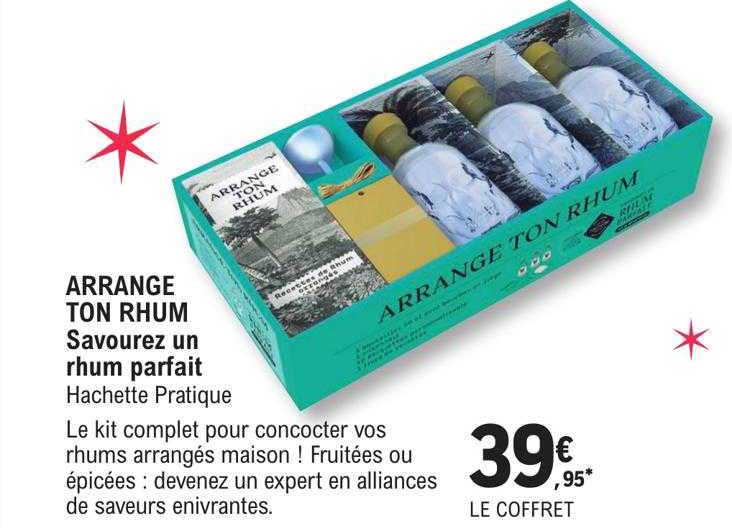 arrange ton rhum savourez un rhum parfait