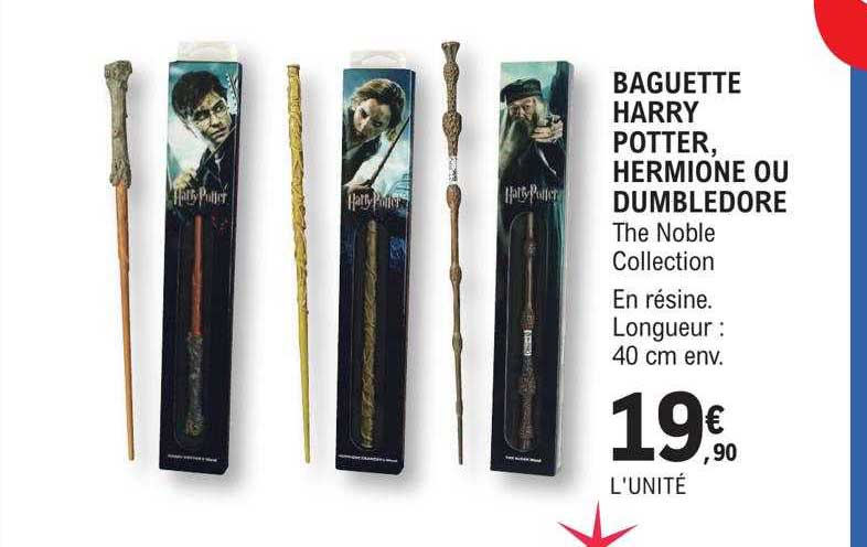 Baguette Harry Potter, Hermione Ou Dumbledore