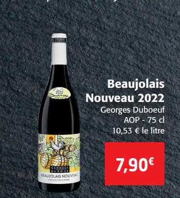 beaujolais nouveau 2022 georges duboeuf