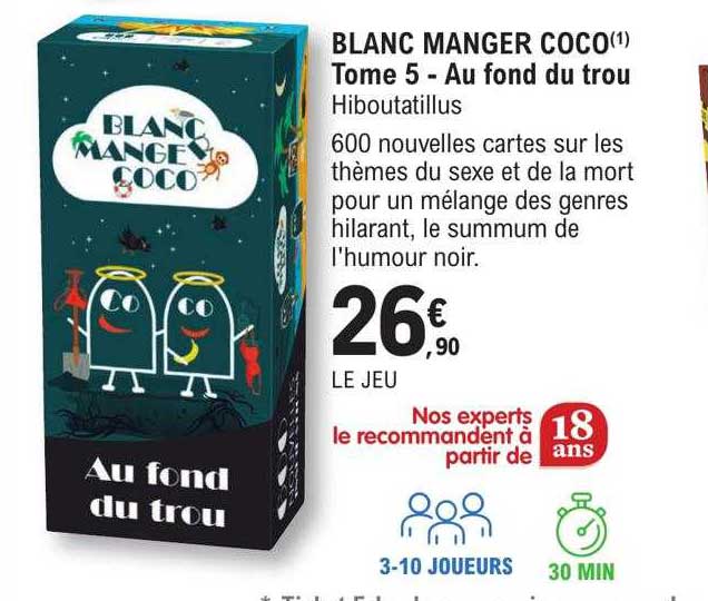 blanc manger coco tome 5 - au fond du trou hiboutatillus