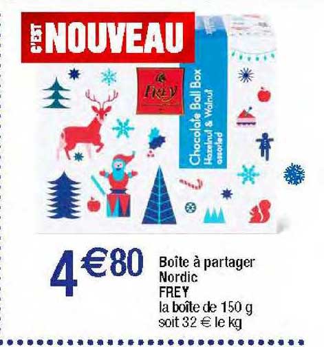 boîte à partager nordic frey