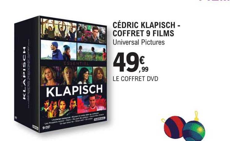 cédric klapisch - coffret 9 films