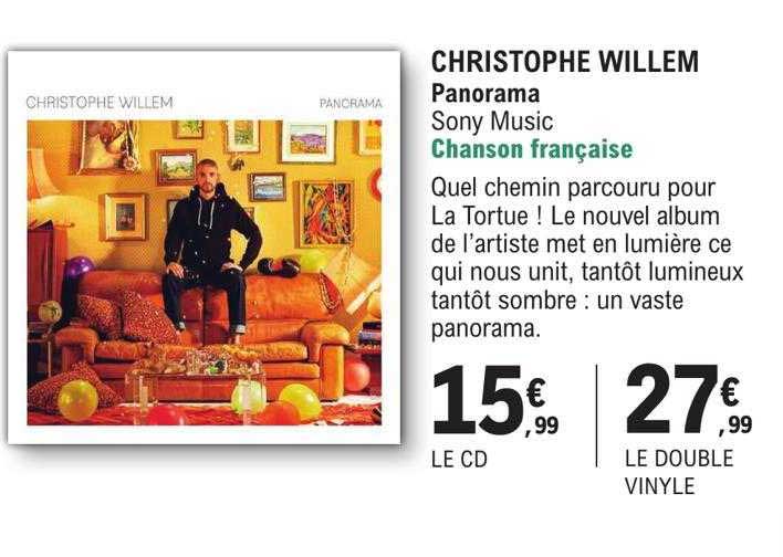 christophe willem - panorama