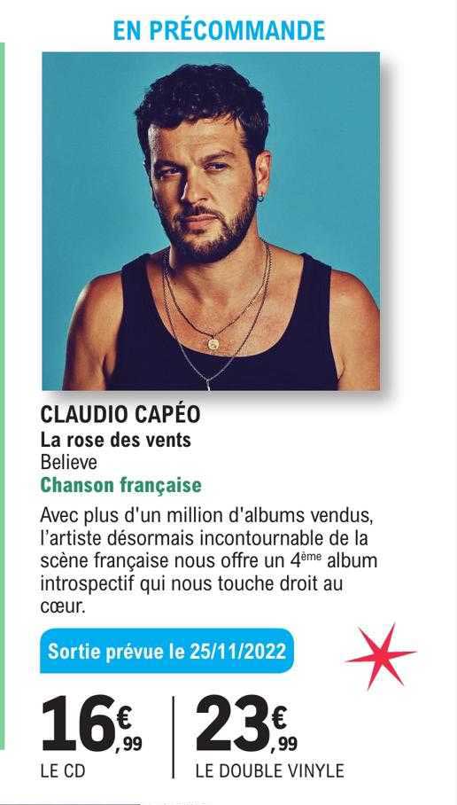 claudio capéo - la rose des vents