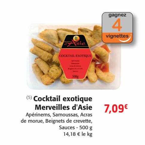 cocktail exotique merveilles d'asie