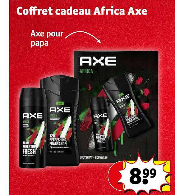 coffret cadeau africa axe