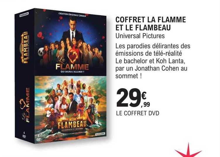 coffret la flamme et le flambeau