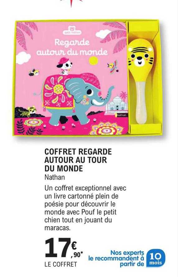 Coffret Regarde Autour Au Tour Du Monde Nathan