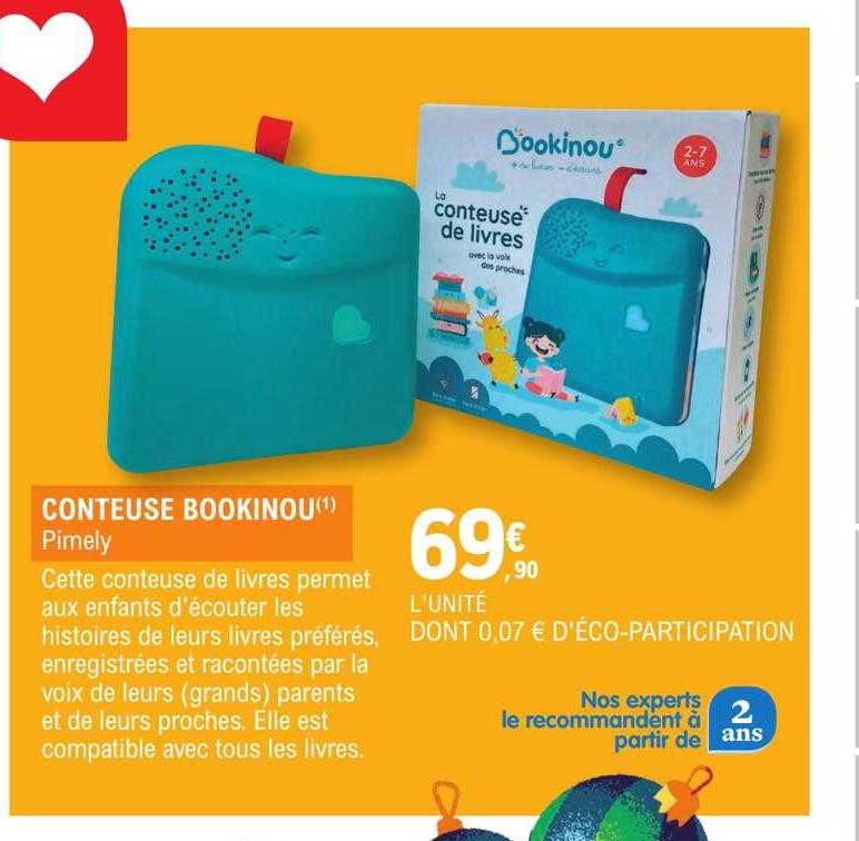 conteuse bookinou pimely