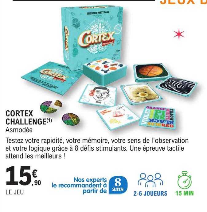 Cortex Challenge Asmodée