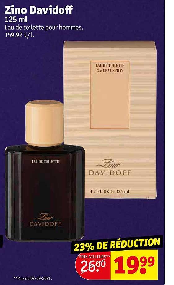 Eau De Toilette Pour Hommes Zino Davidoff