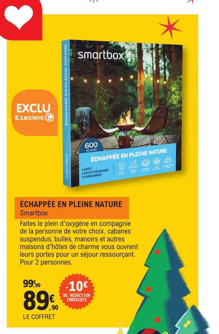 échappée en pleine nature smartbox