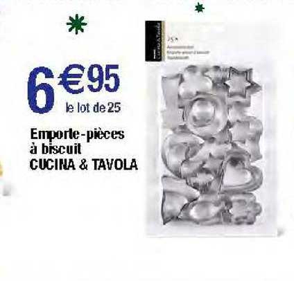 emporte-pièces à biscuit cucina & tavola