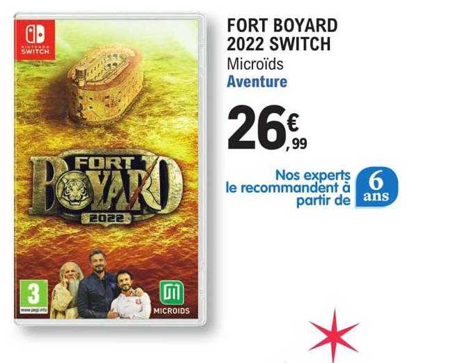 fort boyard 2022 switch