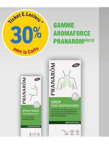 gamme aromaforce pranarom