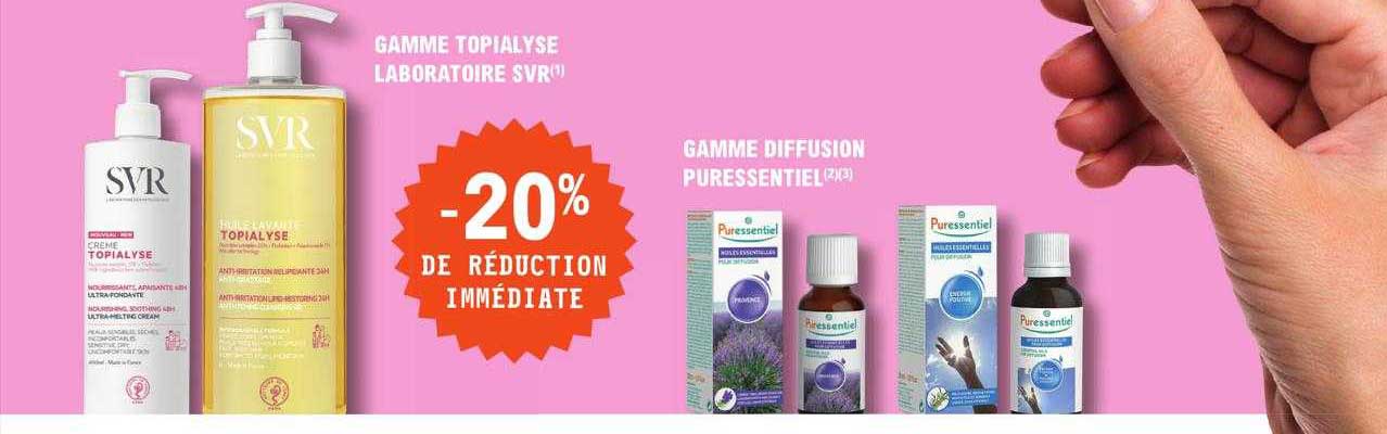 gamme topialyse laboratoire svr, gamme diffusion puressentiel