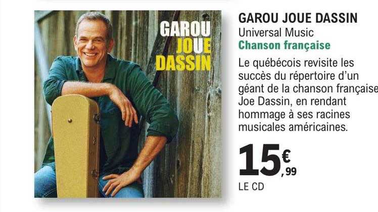 garou joue dassin