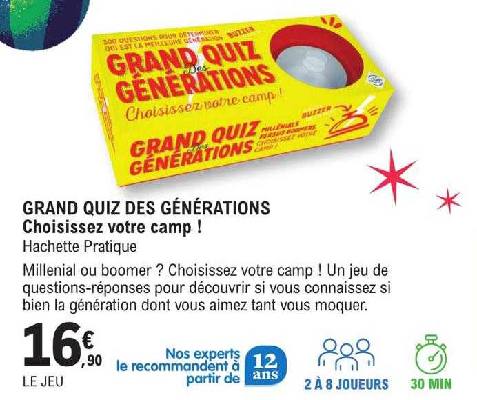 grand quiz des générations choisissez votre camp!