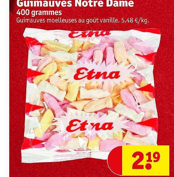 guimauves notre dame