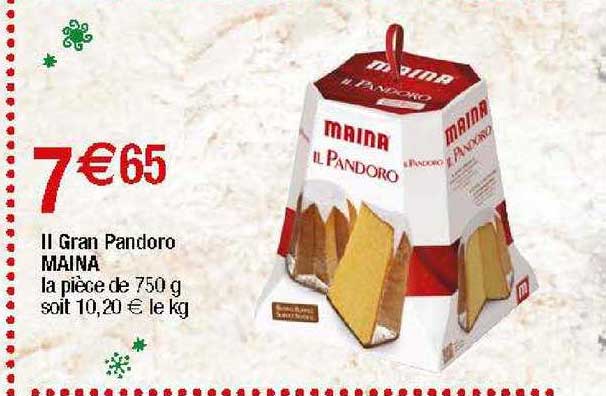 II gran pandoro maina