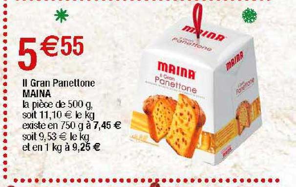 II gran panettone maina