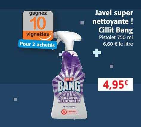 javel super nettoyante ! cillit bang