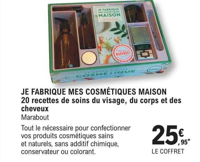 je fabrique mes cosmétiques maison 20  recettes de soins du visage, du corps et des cheveux