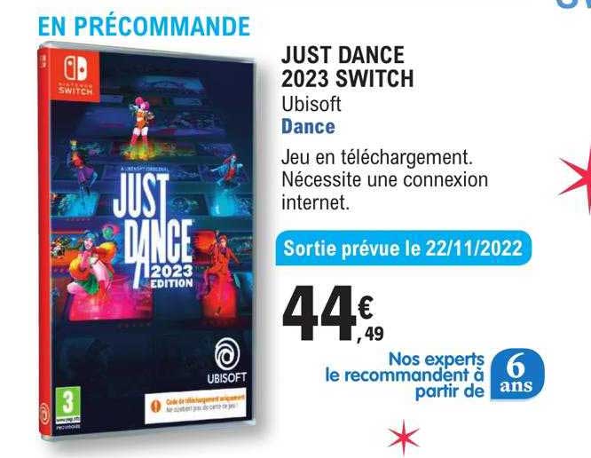just dance 2023 switch ubisoft