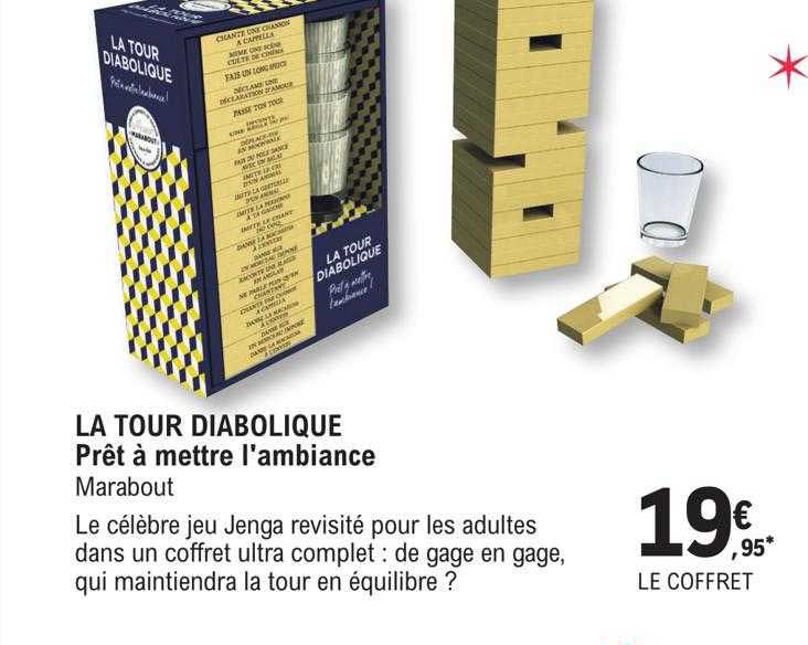 la tour diabolique prêt à mettre l'ambiance marabout